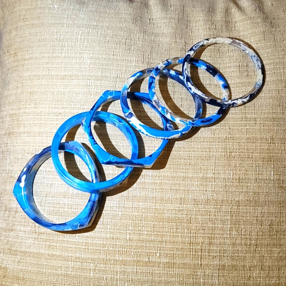 Sassy Jones Aquia Bangle Stack